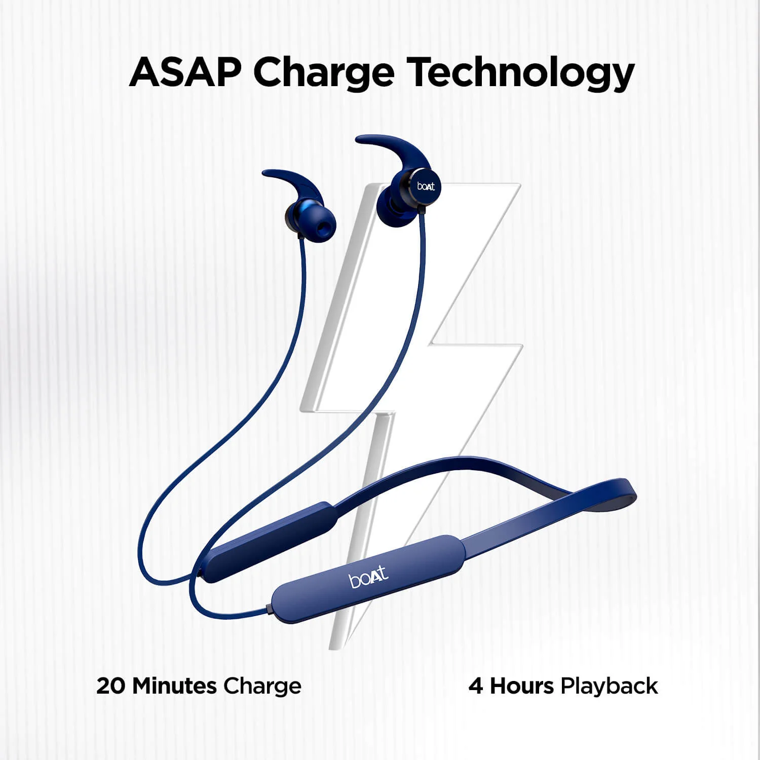 boAt Rockerz 255 Pro | Wireless Neckband with 10mm Drivers, Upto 8H Uninterrupted Music, Ergonomic and comfortable - Image 7