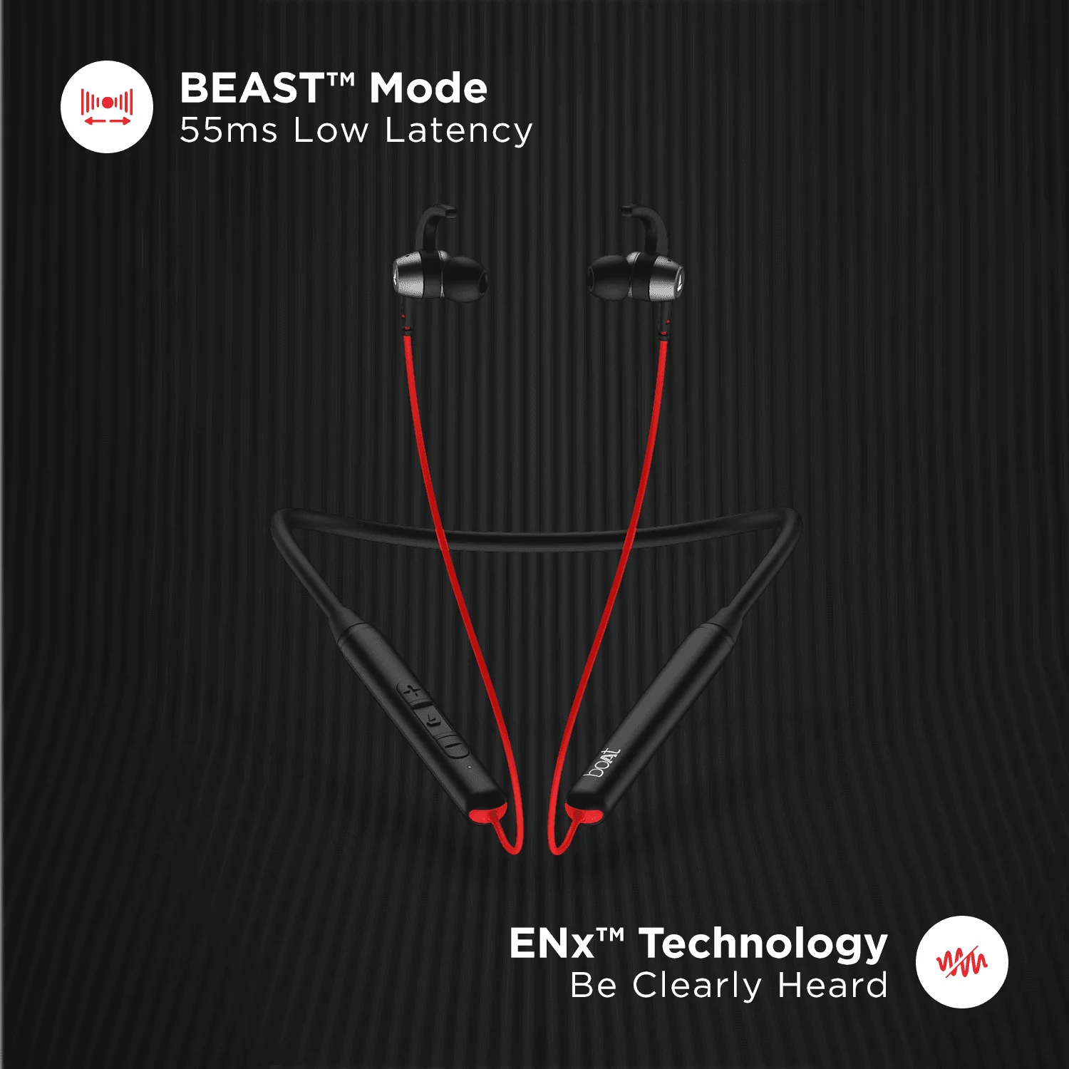 boAt Rockerz 260 v1 | Wireless Bluetooth Earphone with Insta Wake & Pair, Beast Mode for Gamers & Asap Charge - Image 13