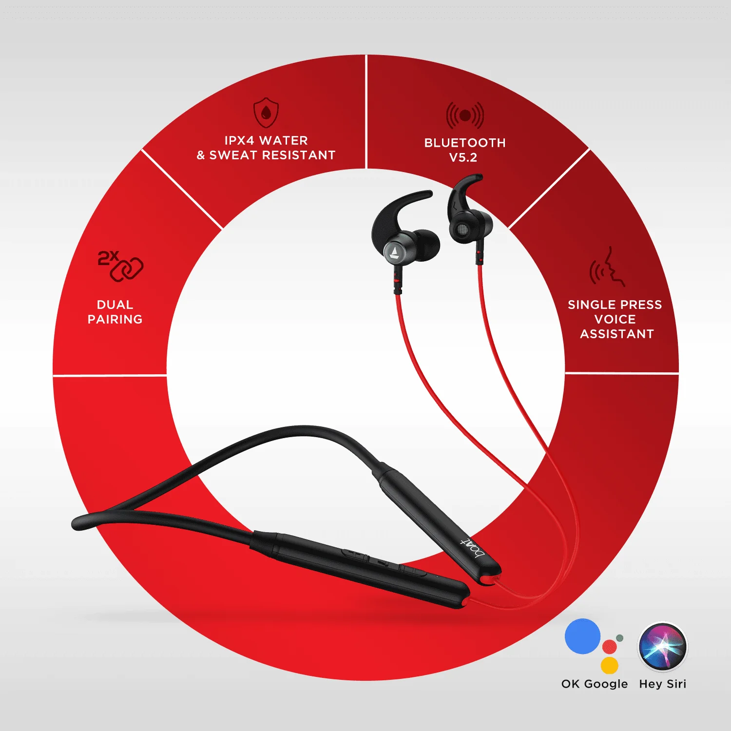 boAt Rockerz 260 v1 | Wireless Bluetooth Earphone with Insta Wake & Pair, Beast Mode for Gamers & Asap Charge - Image 15