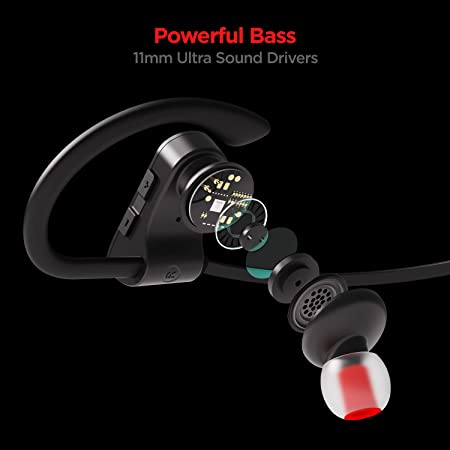 boAt Rockerz 261 | Wireless Neckband Earphone with 11mm Premium Drivers, Uninterrupted music Upto 8 Hours, IPX7 Water Resistance - Image 9