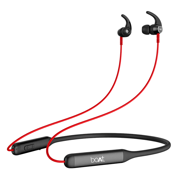 boAt Rockerz 330 | Bluetooth Earphone with Upto 30 Hours Nonstop Audio Bliss, Peerless Metallic Control Panel