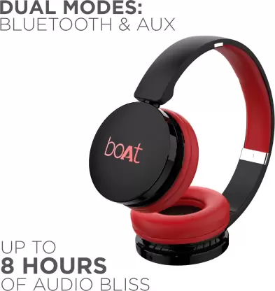 boAt Rockerz 370 | Wireless Headphone with 40mm Dynamic Driver, Bluetooth & AUX Connectivity, Upto 8HRS Playback - Image 11