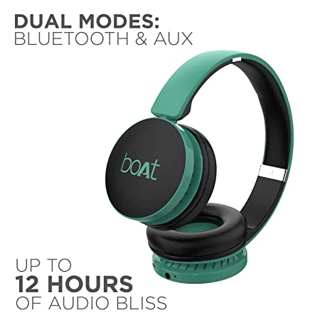 boAt Rockerz 370 | Wireless Headphone with 40mm Dynamic Driver, Bluetooth & AUX Connectivity, Upto 8HRS Playback - Image 15