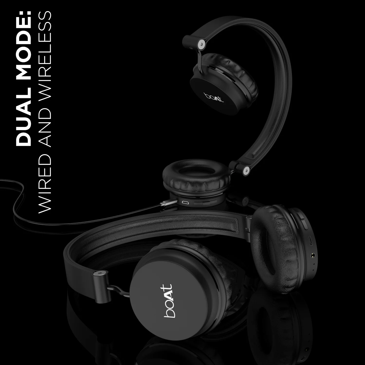 boAt Rockerz 410 | Bluetooth Headphone for Work from Home, 8 Hours Playback, 40mm Dynamic Drivers, Super Extra Bass - Image 10
