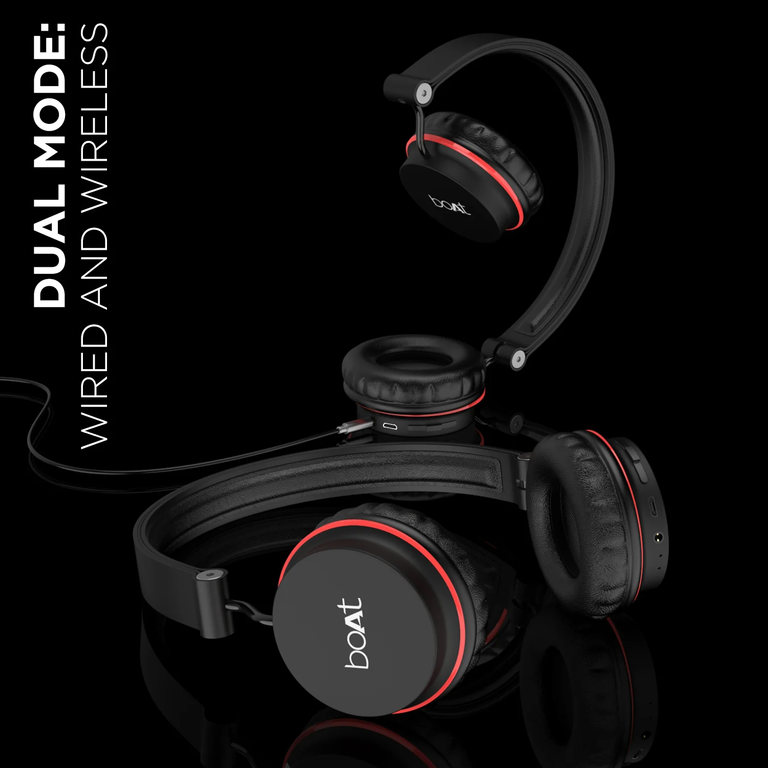 boAt Rockerz 410 | Bluetooth Headphone for Work from Home, 8 Hours Playback, 40mm Dynamic Drivers, Super Extra Bass - Image 14