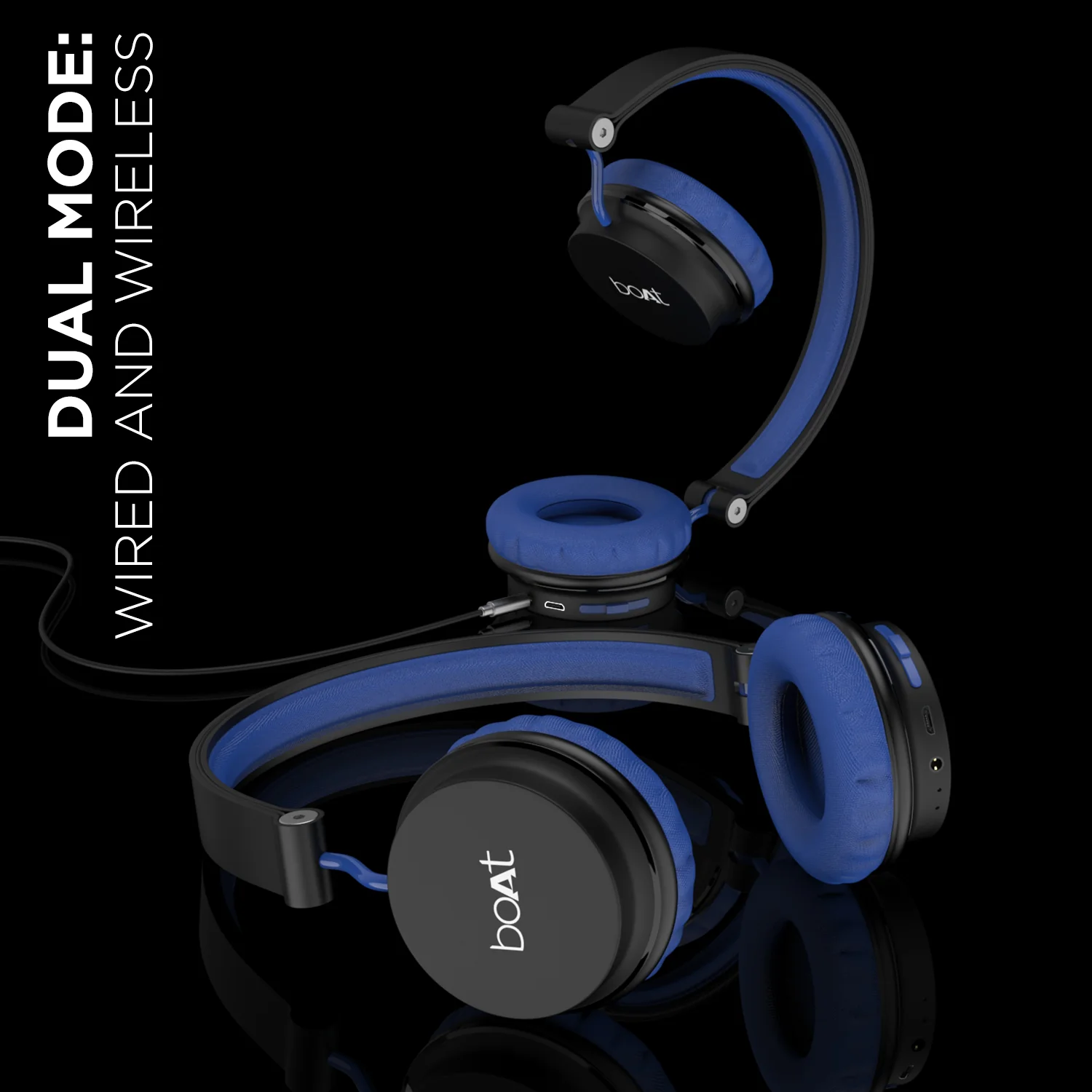 boAt Rockerz 410 | Bluetooth Headphone for Work from Home, 8 Hours Playback, 40mm Dynamic Drivers, Super Extra Bass - Image 19