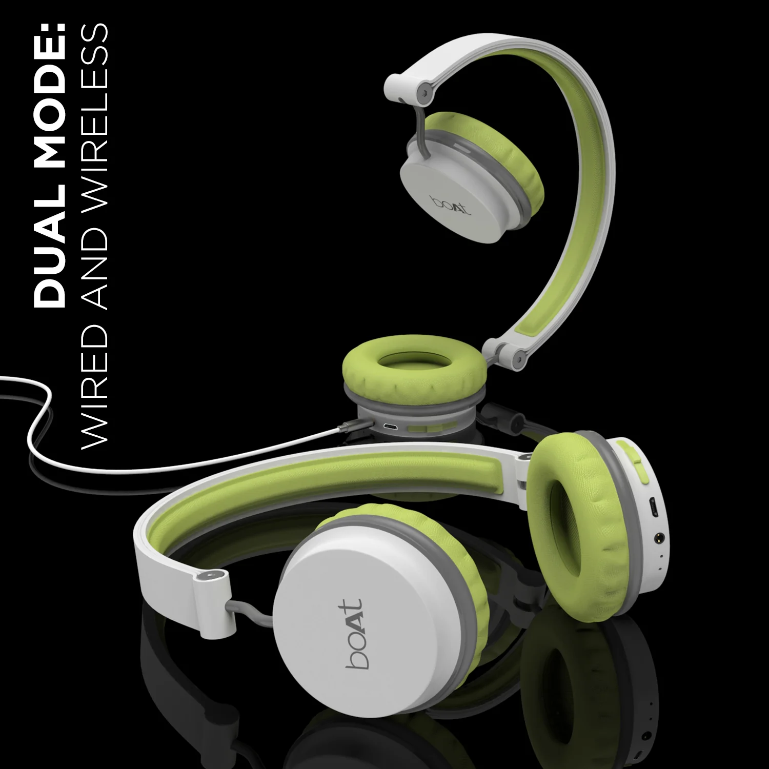 boAt Rockerz 410 | Bluetooth Headphone for Work from Home, 8 Hours Playback, 40mm Dynamic Drivers, Super Extra Bass - Image 6