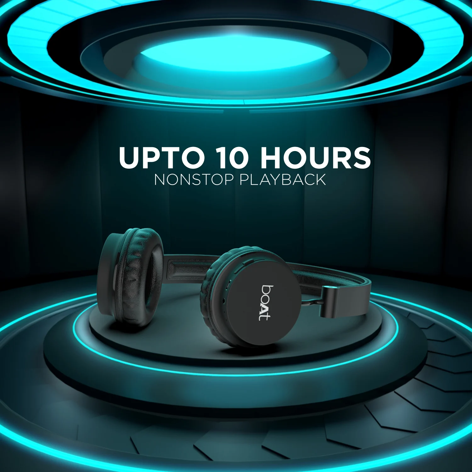 boAt Rockerz 410 | Bluetooth Headphone for Work from Home, 8 Hours Playback, 40mm Dynamic Drivers, Super Extra Bass - Image 9