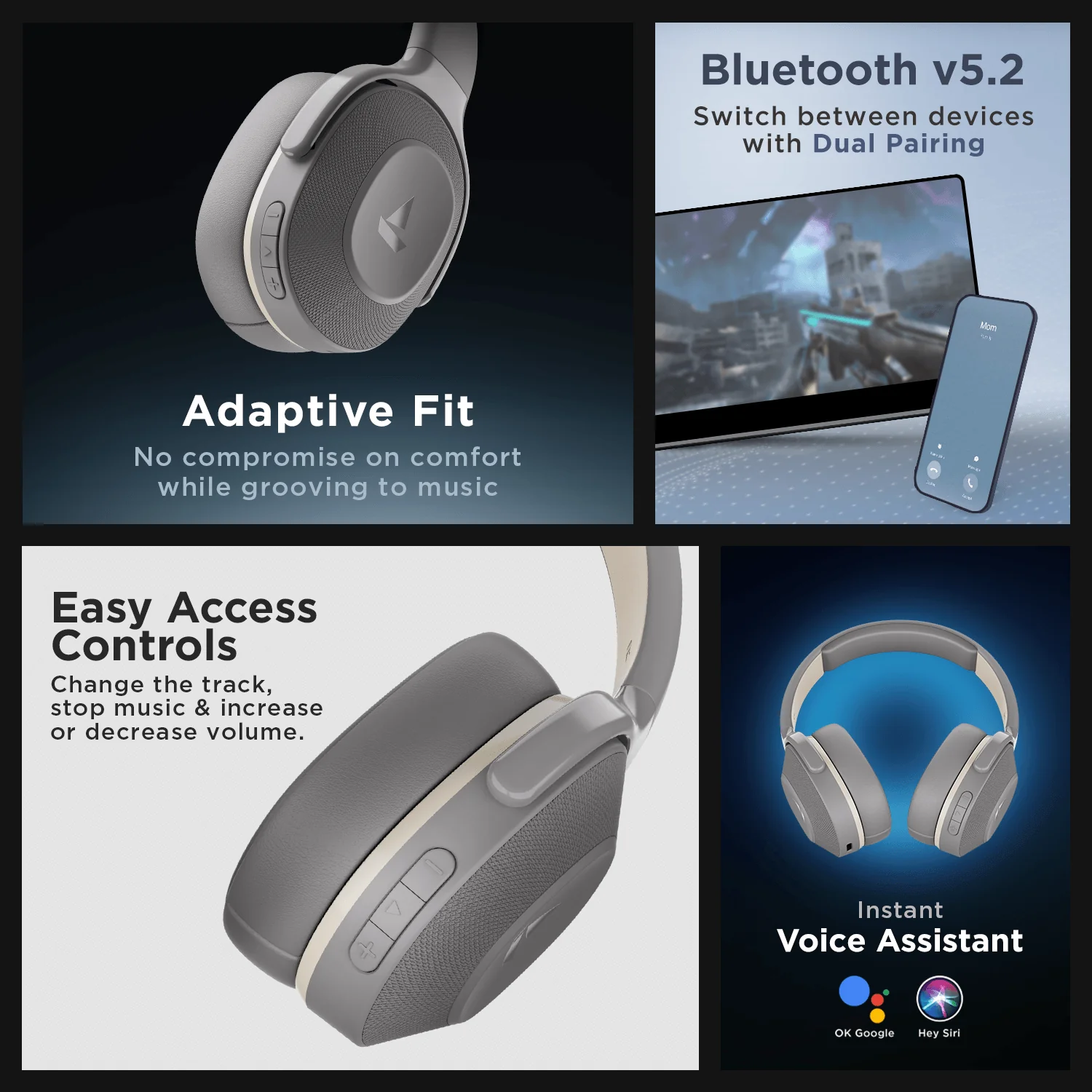 boAt Rockerz 425 | Wireless Bluetooth Headphone with 25 Hours Playback, ASAP Charge, 40mm Drivers - Image 15