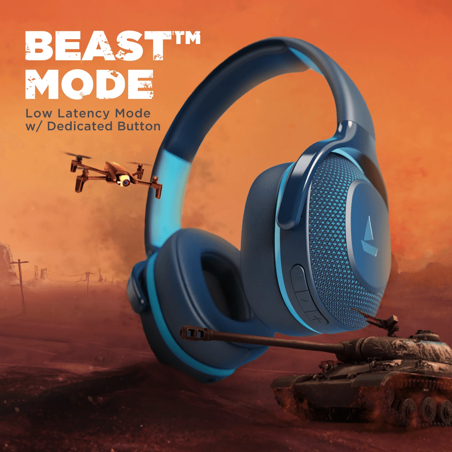 boAt Rockerz 425 | Wireless Bluetooth Headphone with 25 Hours Playback, ASAP Charge, 40mm Drivers - Image 9