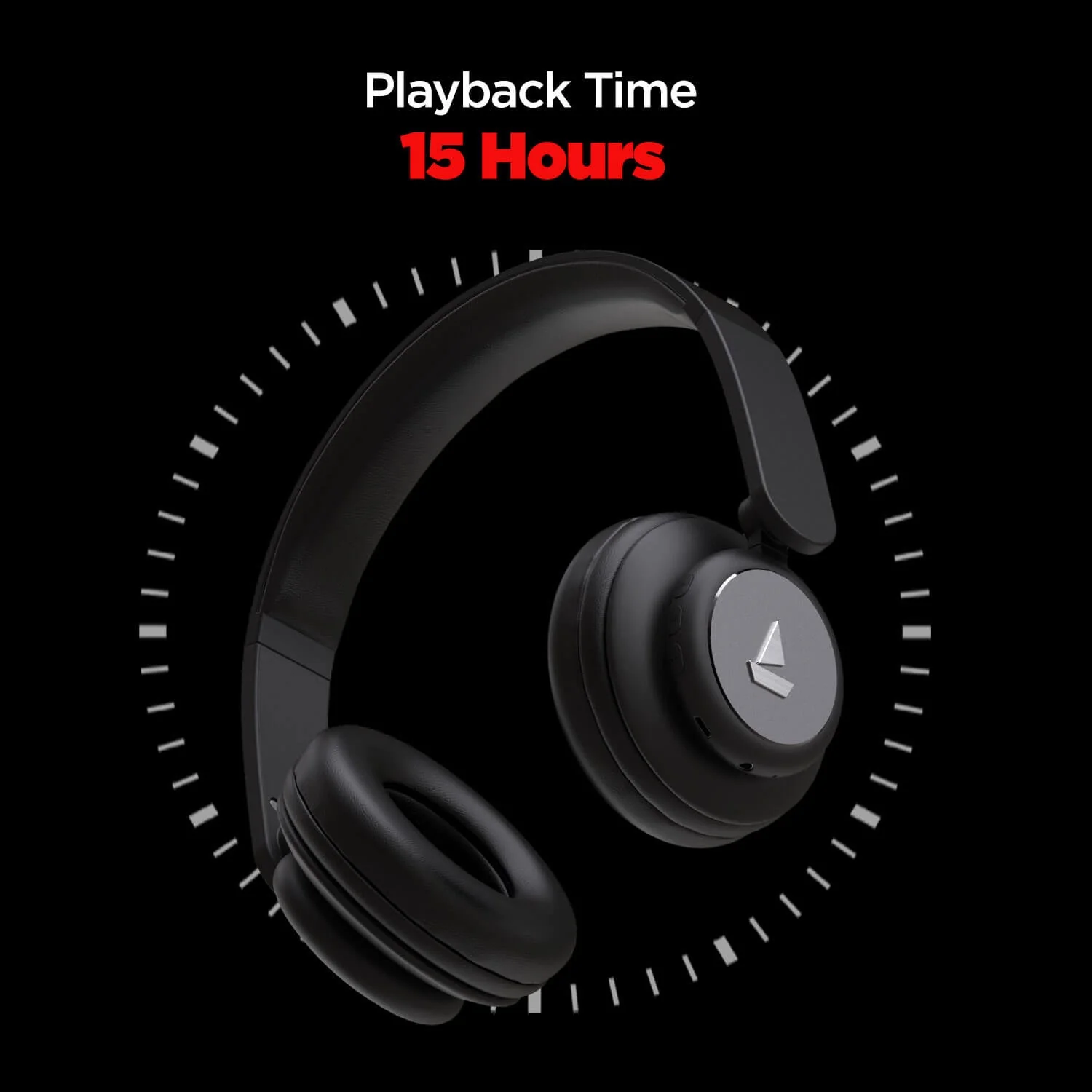 Rockerz 450 | Over Ear Bluetooth Headphones with Upto 15 Hours Playback, Adaptive Headband, 40mm Dynamic Driver, 300 mah Battery - Image 14