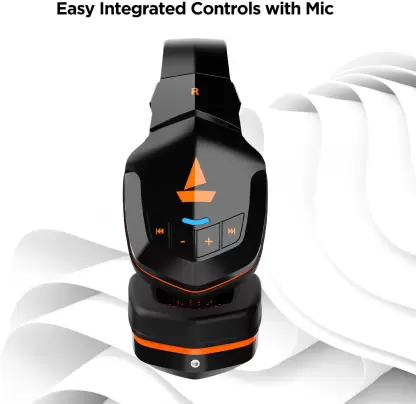 boAt Rockerz 510 | Bluetooth Headphone with super extra bass, Upto 20 Hours Playback, 50mm Dynamic Driver, 400 mah Battery - Image 10