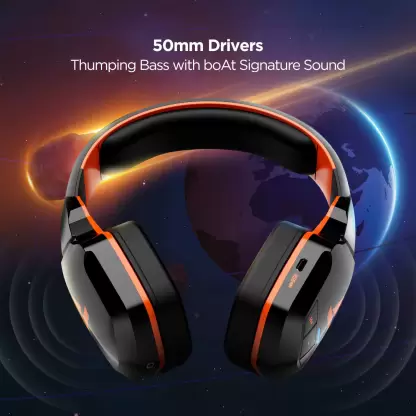 boAt Rockerz 510 | Bluetooth Headphone with super extra bass, Upto 20 Hours Playback, 50mm Dynamic Driver, 400 mah Battery - Image 13