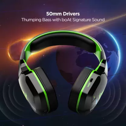 boAt Rockerz 510 | Bluetooth Headphone with super extra bass, Upto 20 Hours Playback, 50mm Dynamic Driver, 400 mah Battery - Image 8