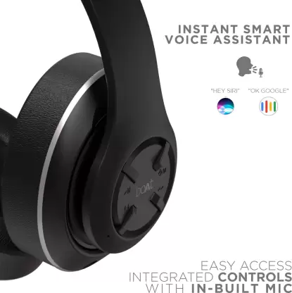 boAt Rockerz 560 | Wireless Headphone with 40mm Dynamic Drivers, 15Hour Non-Stop Music, Ergonomically Designed Over-Ear Headphone Immersive Audio - Image 7