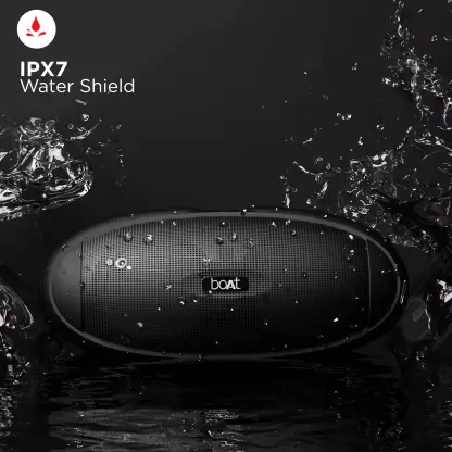 boAt Rugby Plus | Wireless Bluetooth Speaker with 16W Stereo Sound, Type C interface, Up to 7 Hours of Playtime - Image 8