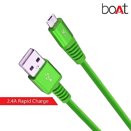 boAt Rugged V3 Micro USB 1.5 Meter | Premium USB Cable with 480Mbps Transfer Speed, Nylon Braiding, Durable Connectors - Image 21