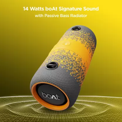 Stone 1200F | 14W boAt Signature Sound with Passive Bass Radiator, RGB LED lights, Up to 9 Hours of Playtime - Image 4