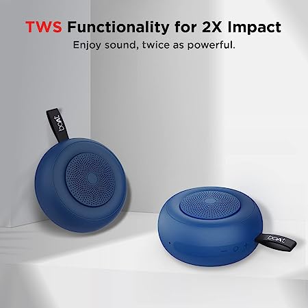 Stone 135 | Portable Bluetooth Speaker with up to 11 Hours Playback & 5W RMS Immersive Sound, IPX 4 Water Resistant - Image 14