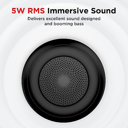Stone 135 | Portable Bluetooth Speaker with up to 11 Hours Playback & 5W RMS Immersive Sound, IPX 4 Water Resistant - Image 19