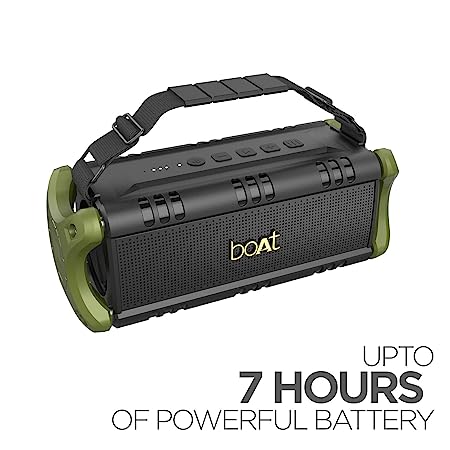 boAt Stone 1400 | Dynamic & Powerful 30W HD Sound, Compact IPX 5 Water Resistant Design, Huge 2500mah Battery - Image 4