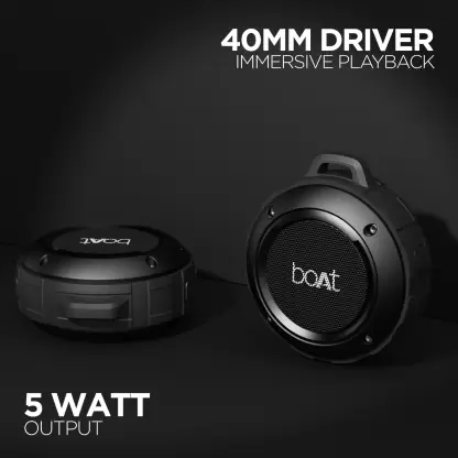 boAt Stone 160 | Mini Portable Speaker with 5W Immersive Sound Experience, Bluetooth V5.0 - Image 5
