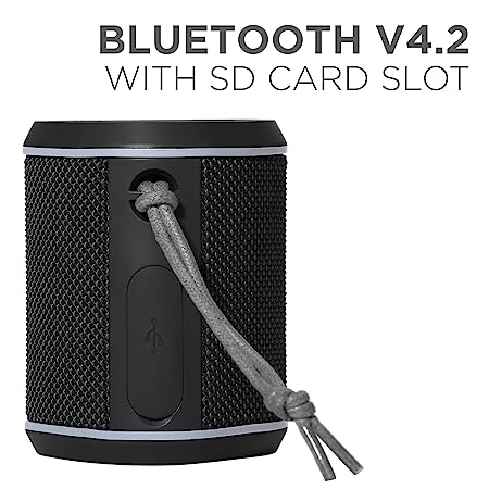 boAt Stone 170 | Portable Bluetooth Speaker with 5W Immersive HD Sound, IPX 6 Water Resistant, 6 Hours of Playtime - Image 8