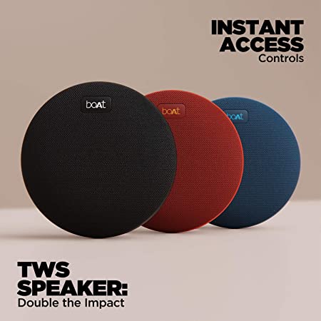 boAt Stone 180 | Bluetooth Speaker with 5W signature sound, Up to 8 Hours of Playtime, IPX7 Sweat & Water Resistance - Image 4