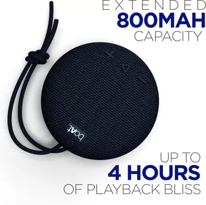 boAt Stone 190 | Wireless Portable Speaker with 52mm Dynamic Driver, Up to 4hrs Nonstop Playback, IPX 6 Water Resistant - Image 7