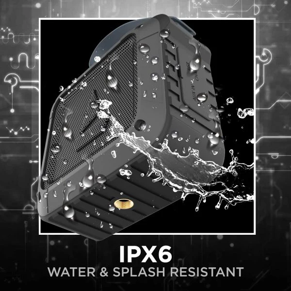 boAt Stone 200 | Portable Speaker with 10 Hours Playback, Bluetooth v4.1, IPX6 Water Resistant, Integrated Controls - Image 4