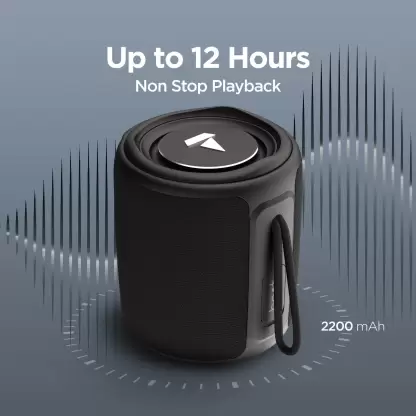 boAt Stone 350 | Wireless Speaker with 10W Stereo Sound, 12 Hours Nonstop Playtime, Lightweight Design, BT, TF Card & AUX Compatible - Image 6