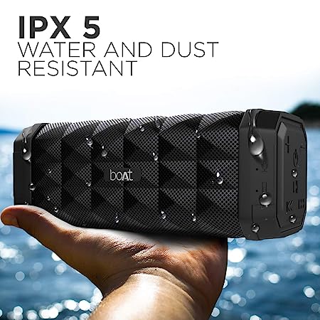 boAt Stone 650 | Premium 10 W Portable Bluetooth Speaker, Up to 7 Hours of Playtime, 1800mah Battery, IPX 5 Water Resistant - Image 8