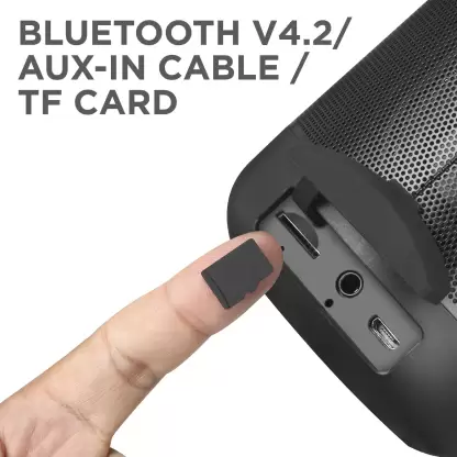 boAt Stone 800 | Portable Bluetooth Speaker with 10W Immersive Sound, 9 Hours Playback, Bluetooth 4.2, 2200  mAh Battery - Image 3