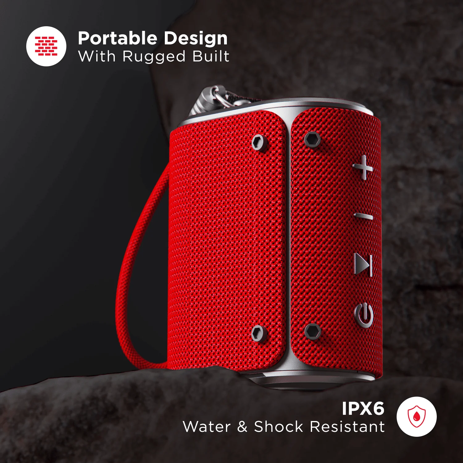 boAt Stone Grenade | Bluetooth Speakers with 1.75” Full-range Drivers, High Fidelity Stereo Sound, Up to 7hrs Nonstop Playback - Image 7