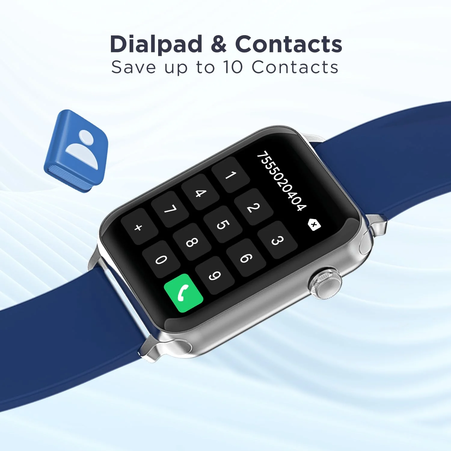 boAt Wave Call | Bluetooth Calling Smartwatch with 1.69" (4.29 cm) HD Curved Display, 150+ Watch Faces, Heart Rate & SPO2 Monitoring - Image 11