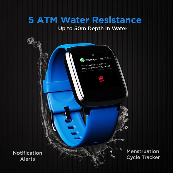 boAt Watch Storm Captain America Edition | Smart Watch with 1.3" (3.3 cm) Full Touch Curved Display, Health Monitoring, Daily Activity Tracker - Image 6