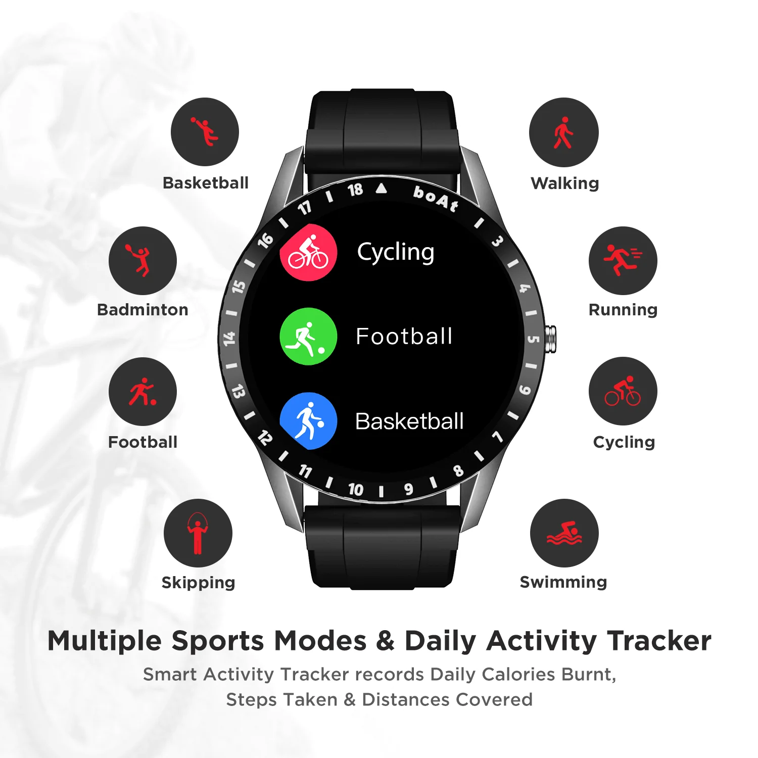 boAt Iris | Round Dial Smart Watch with 1.39" AMOLED Display, Multiple Watch Faces - Image 10