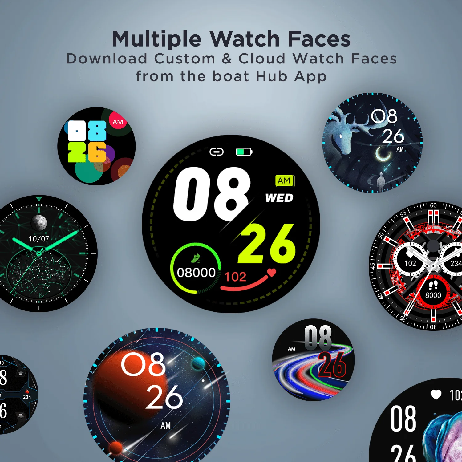 boAt Iris | Round Dial Smart Watch with 1.39" AMOLED Display, Multiple Watch Faces - Image 15