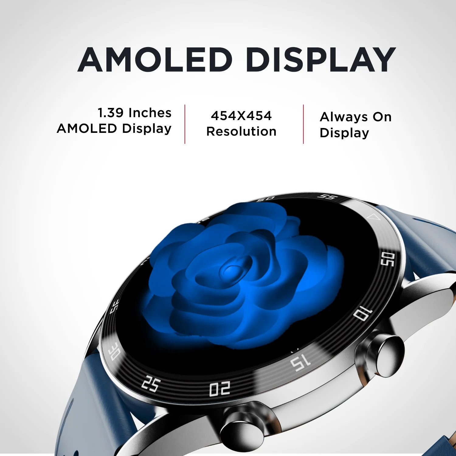 Watch‌ Primia | Bluetooth Calling Smartwatch with 1.39" (3.53cm) Round AMOLED display, Voice assistant, SpO2, Heart Rate & Stress Monitors - Image 8