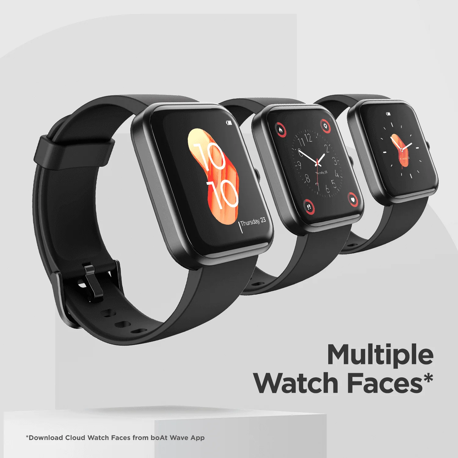 boAt Xtend‌ | Built-in Alexa, 1.69” (4.29 cm) Big Square Display, 14 Sports Modes, 15 Watch Faces - Image 7