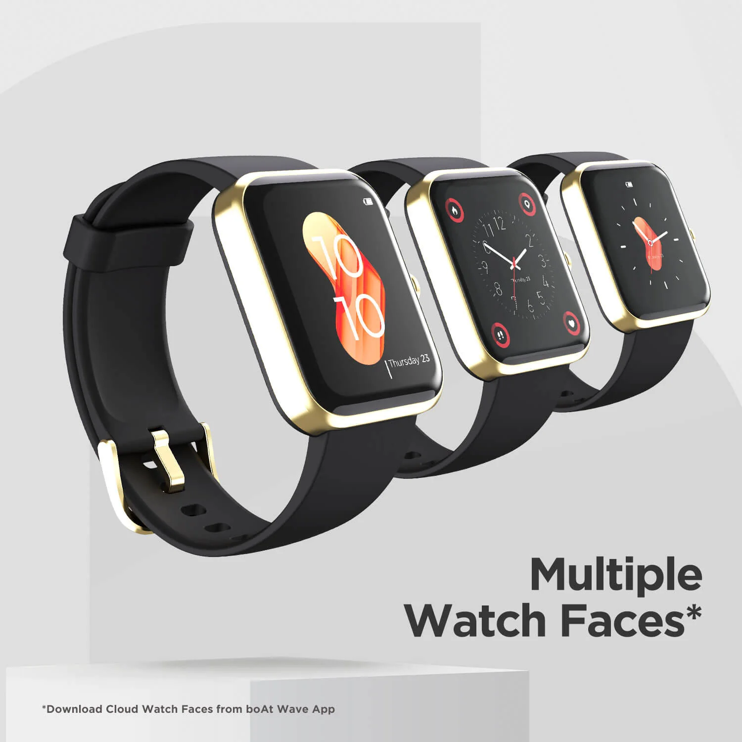 boAt Xtend‌ | Built-in Alexa, 1.69” (4.29 cm) Big Square Display, 14 Sports Modes, 15 Watch Faces - Image 8