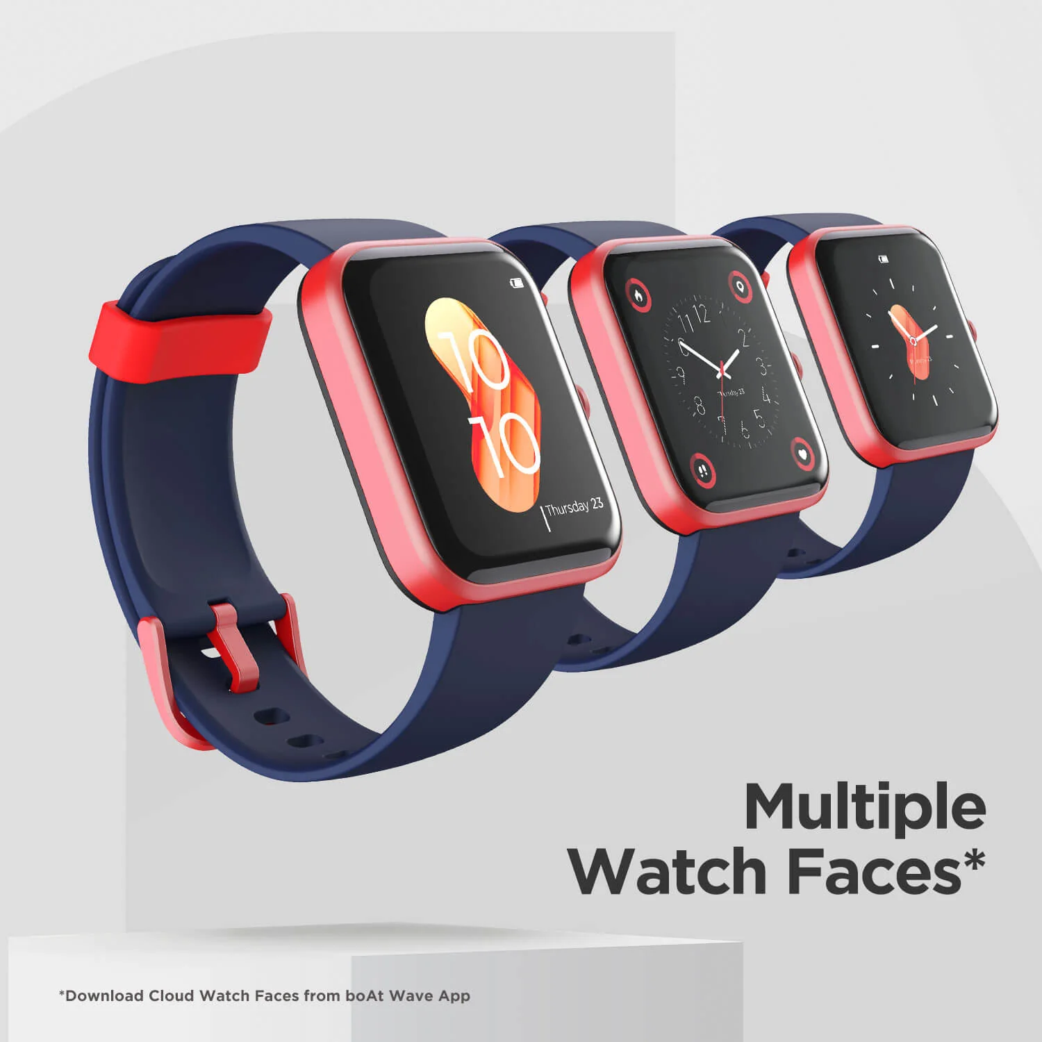 boAt Xtend‌ | Built-in Alexa, 1.69” (4.29 cm) Big Square Display, 14 Sports Modes, 15 Watch Faces - Image 9