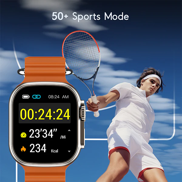 boAt Wave Elevate | Smartwatch with 1.96" (4.97cm) HD Display, BT Calling, 100+ Sports Modes, 15 Days Battery, Premium Metal Body - Image 10