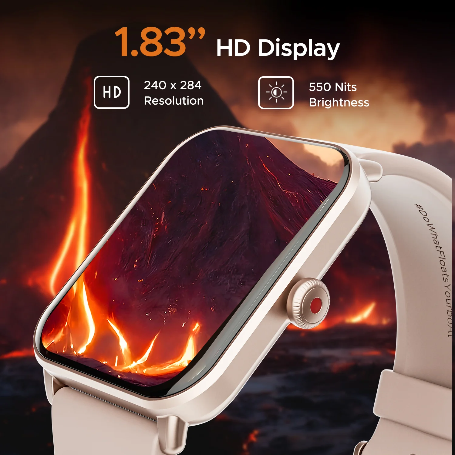 boAt Wave Fury | Bluetooth Calling Smartwatch with 1.83" (4.64cm) HD display, 30 days Battery, Heart Rate & SpO2 monitoring - Image 24