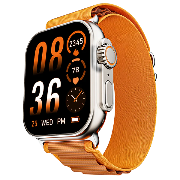 boAt Wave Genesis Pro | Smartwatch with 1.96" AMOLED Display, Premium Metal Body, Bluetooth Calling, SpO2 Monitoring