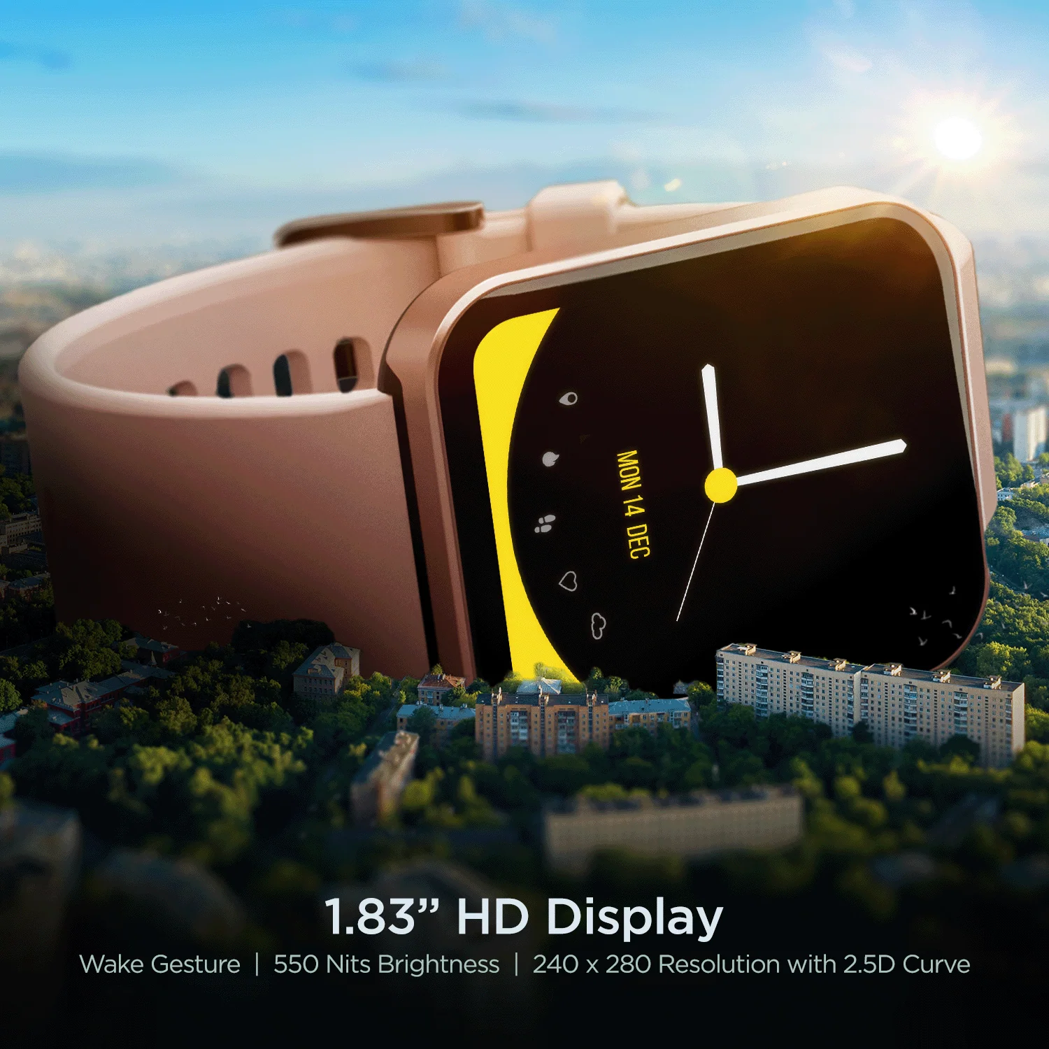boAt Wave Leap Call | Premium Bluetooth Calling Smartwatch with 1.83" (4.64 cm) HD Display, 100+ Sports Modes, 10 Days Of Battery Life - Image 7