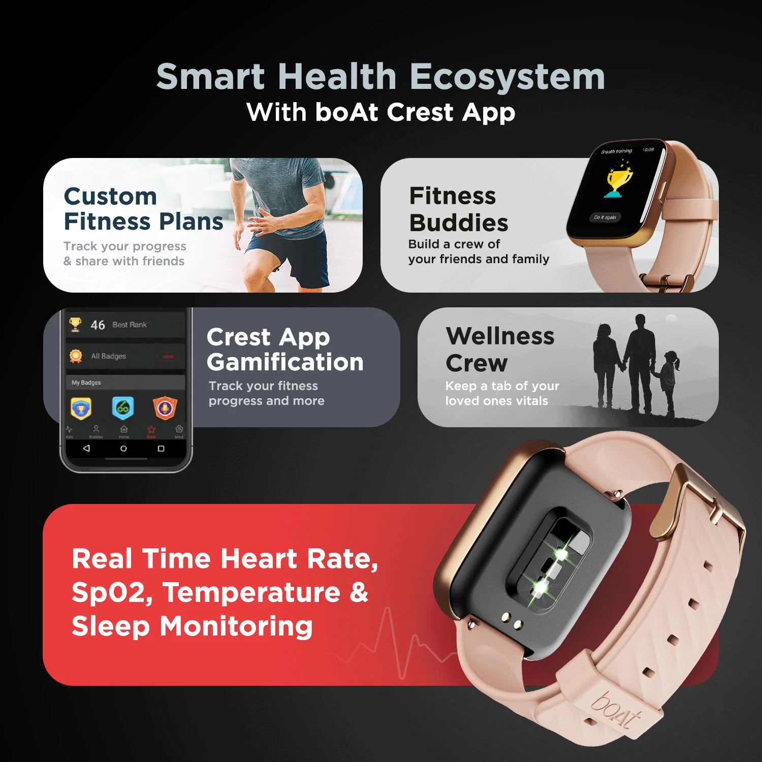 boAt Wave Pro 47 | Premium Smart Watch with 1.69" (4.29 cm) HD Display , Made In India, Multiple Sports Mode - Image 13