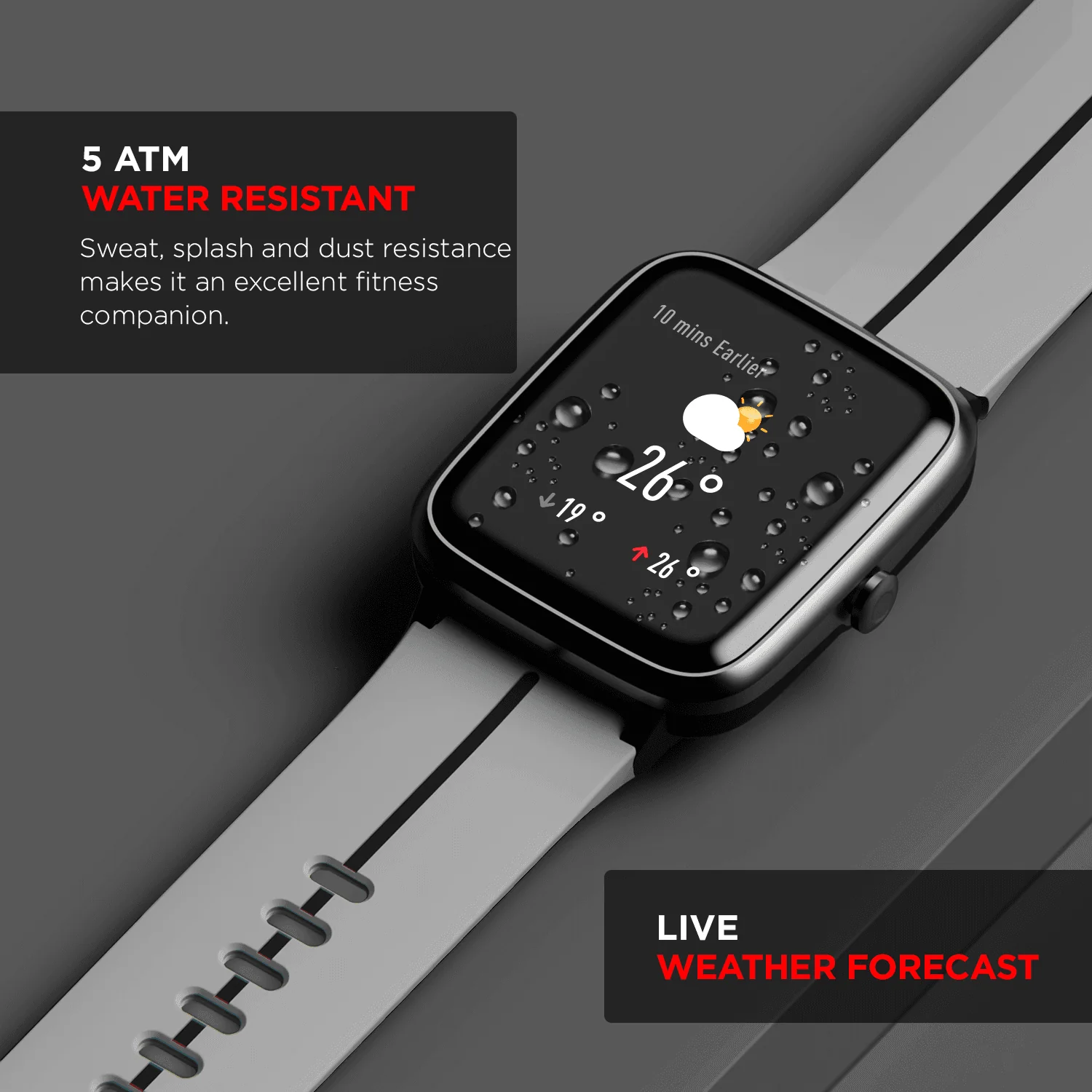 boAt Xplorer‌ O2 | Smartwatch 33mm Full Touch Color Display, SpO2 Sensor, Built-In GPS, 5 ATM Water Resistant Design - Image 12