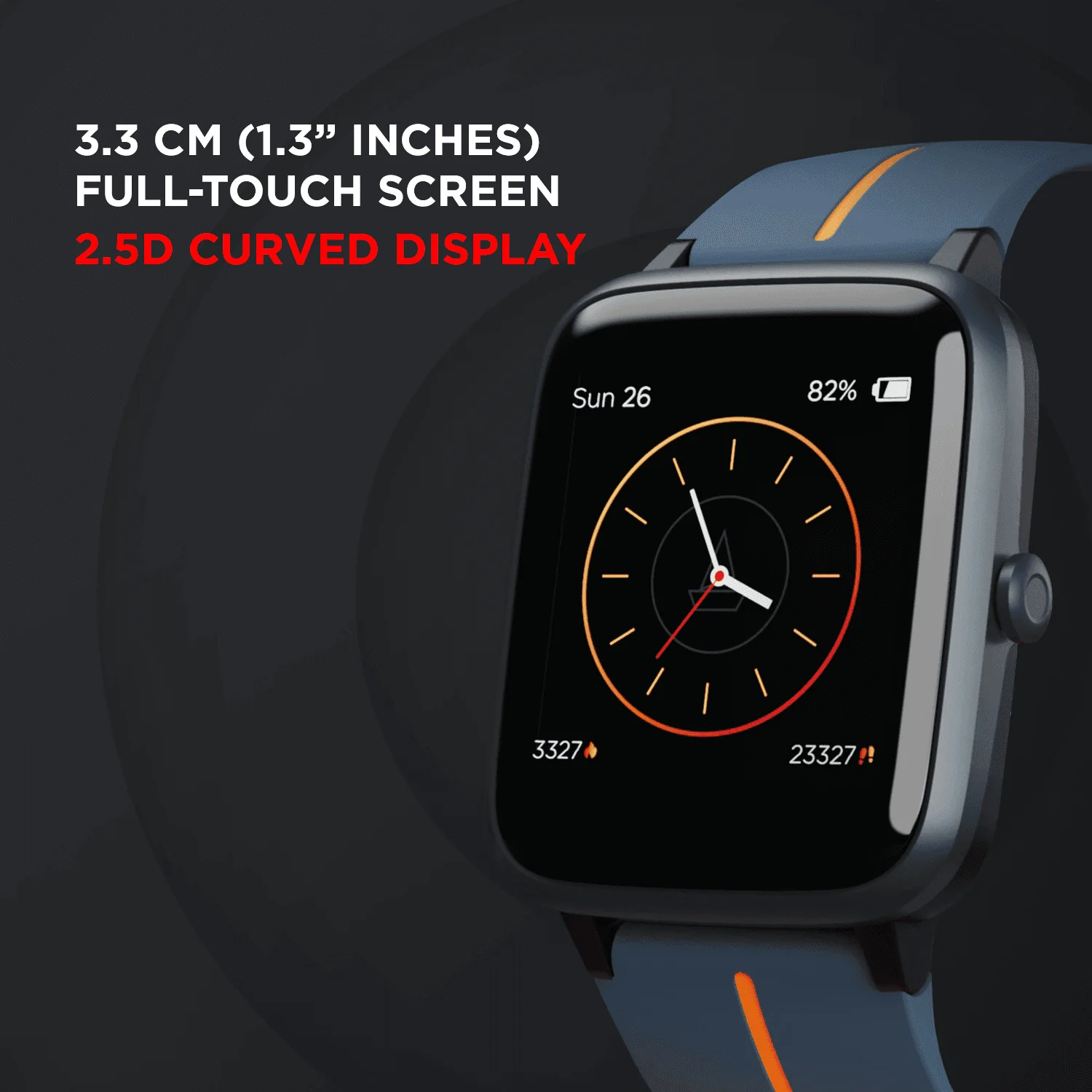 boAt Xplorer‌ O2 | Smartwatch 33mm Full Touch Color Display, SpO2 Sensor, Built-In GPS, 5 ATM Water Resistant Design - Image 9