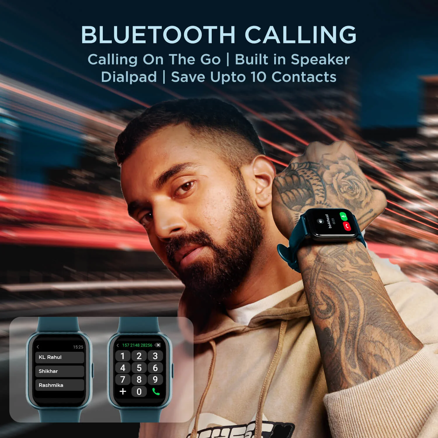 boAt Xtend Talk | Premium Design Smartwatch with Built-in Alexa, Bluetooth Calling, 1.69" (4.29cm) HD Display, 60+ Sports Modes - Image 11